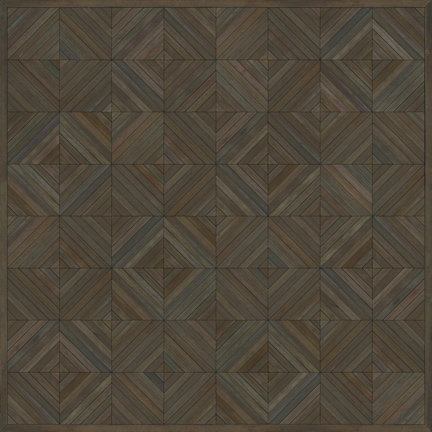 Artisanry - School of Thought - So to Speak 72x72 Vintage Vinyl Floorcloth