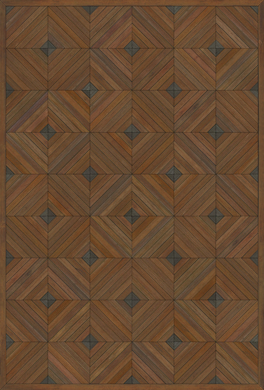 Artisanry - School of Thought - The Master of my Fate 38x56 Vinyl Floorcloth