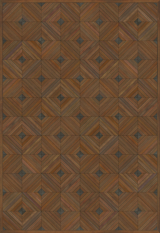 Artisanry - School of Thought - The Master of my Fate 70x102 Vinyl Floorcloth
