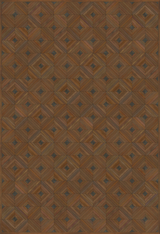 Artisanry - School of Thought - The Master of my Fate 96x140 Vinyl Floorcloth