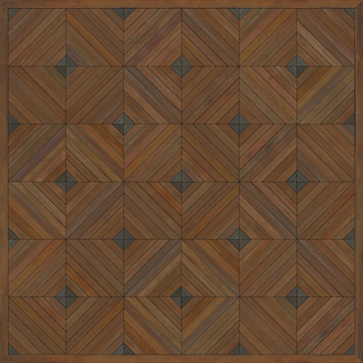Artisanry - School of Thought - The Master of my Fate 36x36 Vinyl Floorcloth