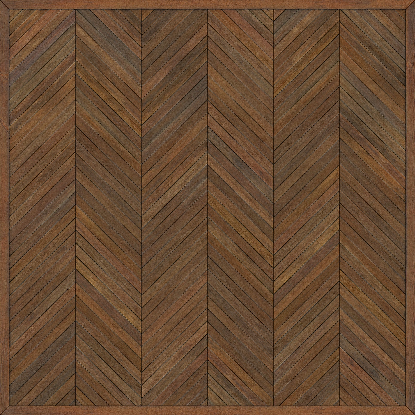 Artisanry - The Legacy - Hand and Brain 48x48 Vintage Vinyl Floorcloth