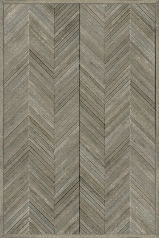 Artisanry - The Legacy - In the Track of the Book Worm 20x30 Vinyl Floorcloth