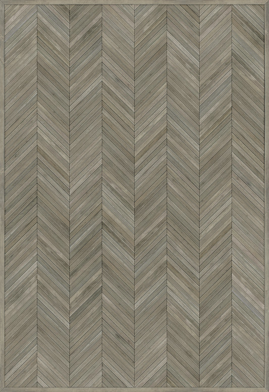 Artisanry - The Legacy - In the Track of the Book Worm 70x102 Vinyl Floorcloth