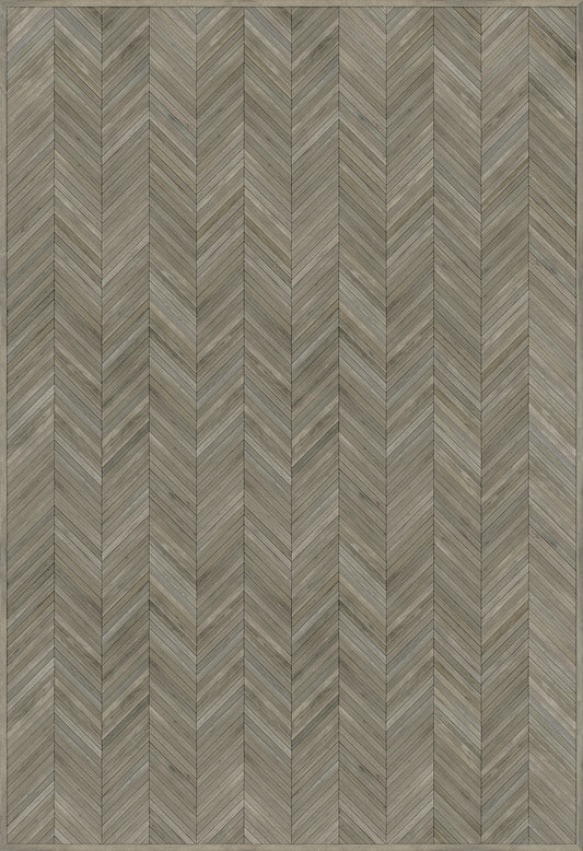 Artisanry - The Legacy - In the Track of the Book Worm 96x140 Vinyl Floorcloth