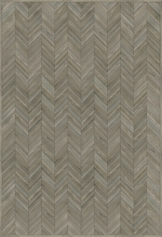 Artisanry - The Legacy - In the Track of the Book Worm 120x175 Vinyl Floorcloth
