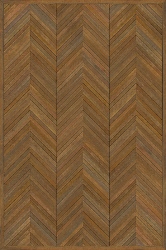 Artisanry - The Legacy - The Intellectual Life 20x30 Vintage Vinyl Floorcloth