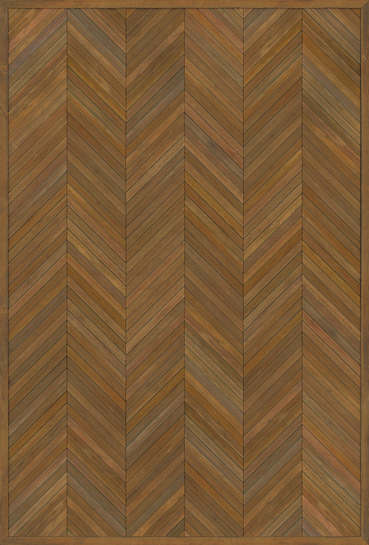Artisanry - The Legacy - The Intellectual Life 38x56 Vintage Vinyl Floorcloth