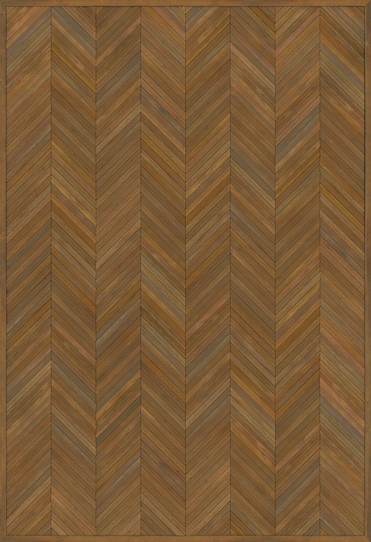 Artisanry - The Legacy - The Intellectual Life 52x76 Vintage Vinyl Floorcloth