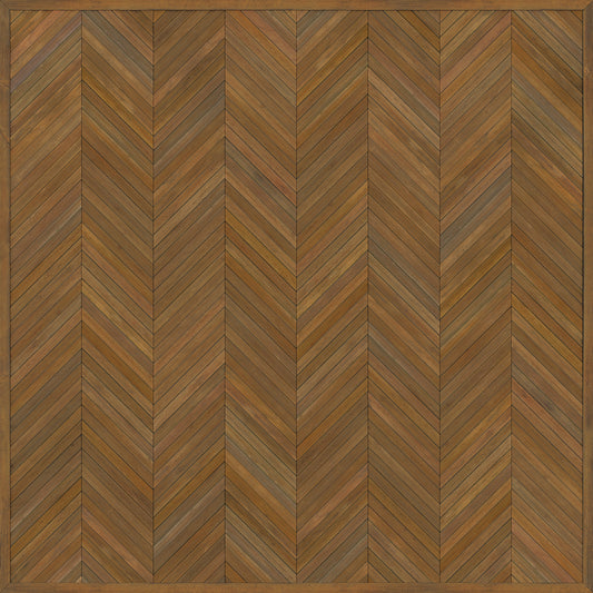 Artisanry - The Legacy - The Intellectual Life 60x60 Vintage Vinyl Floorcloth