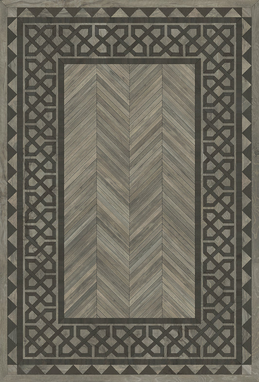 Artisanry - University - Columbia 38x56 Vintage Vinyl Floorcloth