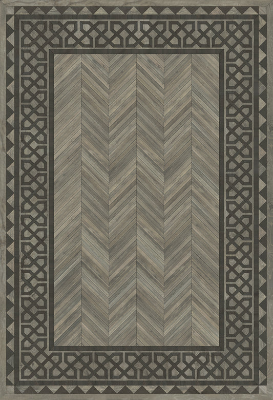 Artisanry - University - Columbia 52x76 Vintage Vinyl Floorcloth