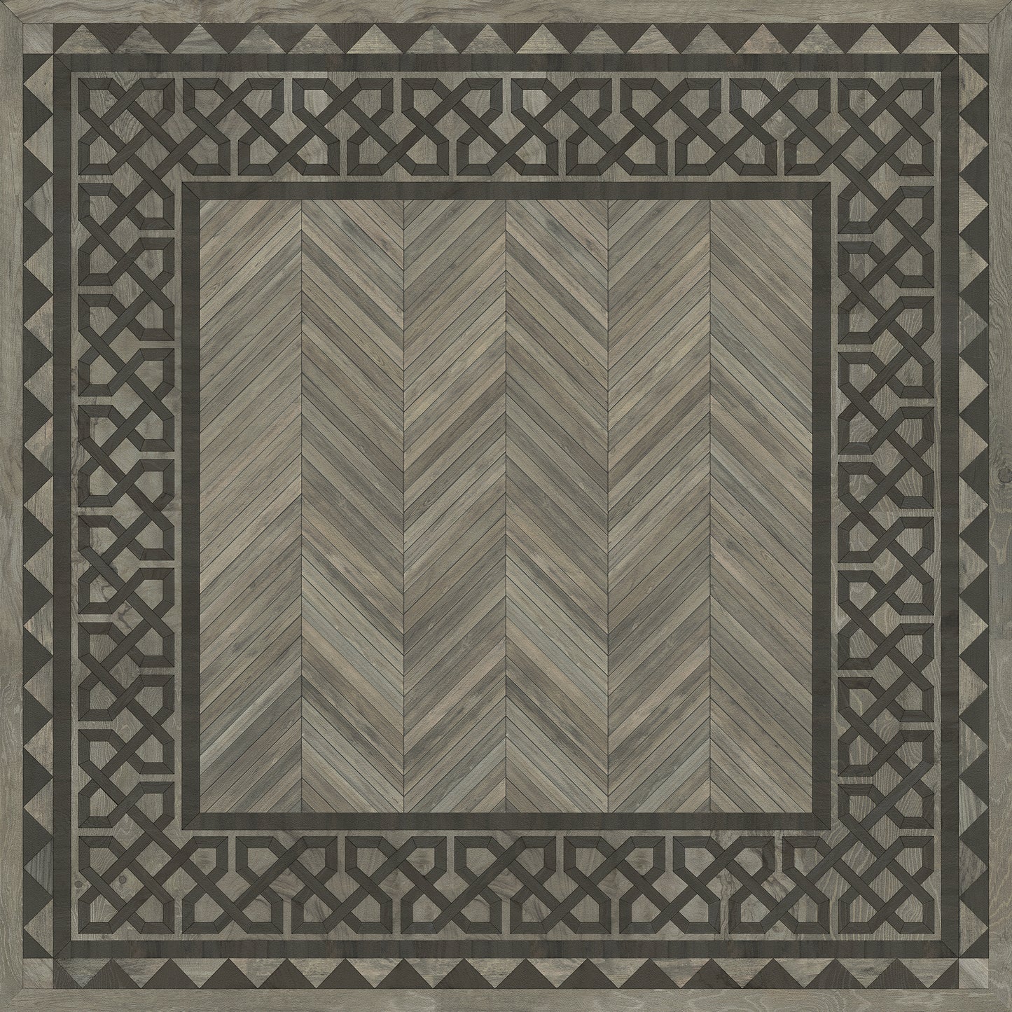 Artisanry - University - Columbia 60x60 Vintage Vinyl Floorcloth