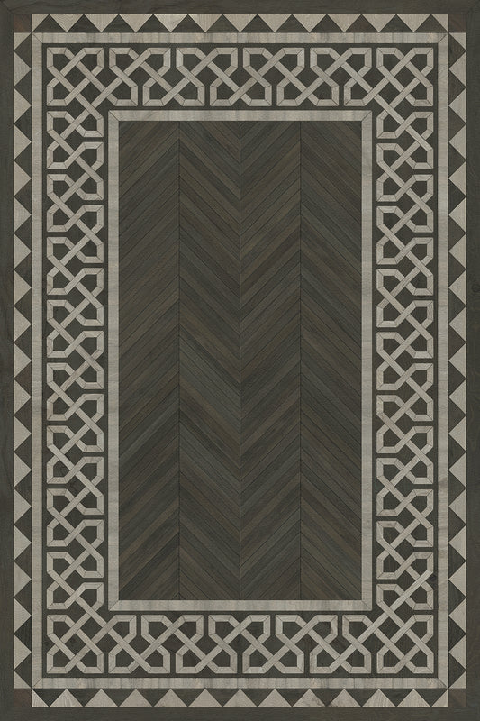 Artisanry - University - Duke 20x30 Vintage Vinyl Floorcloth