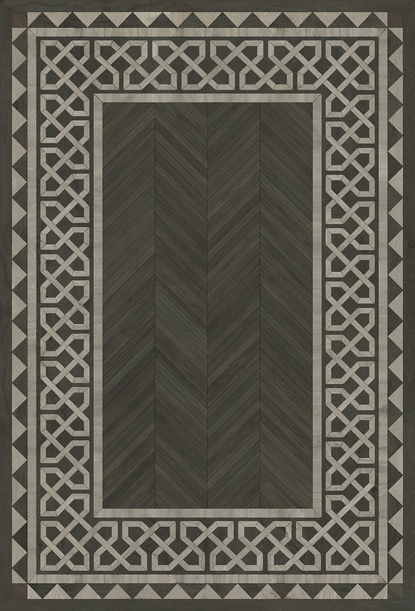 Artisanry - University - Duke 38x56 Vintage Vinyl Floorcloth