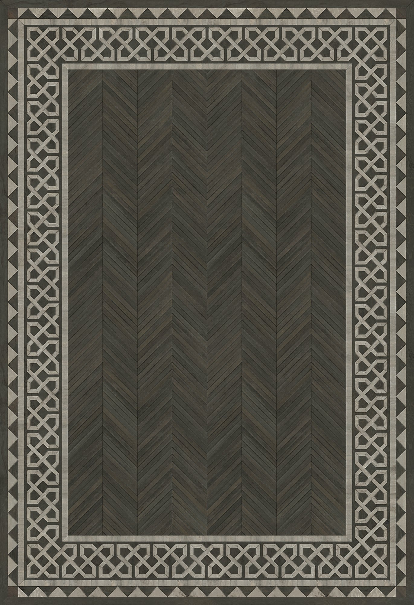 Artisanry - University - Duke 96x140 Vintage Vinyl Floorcloth