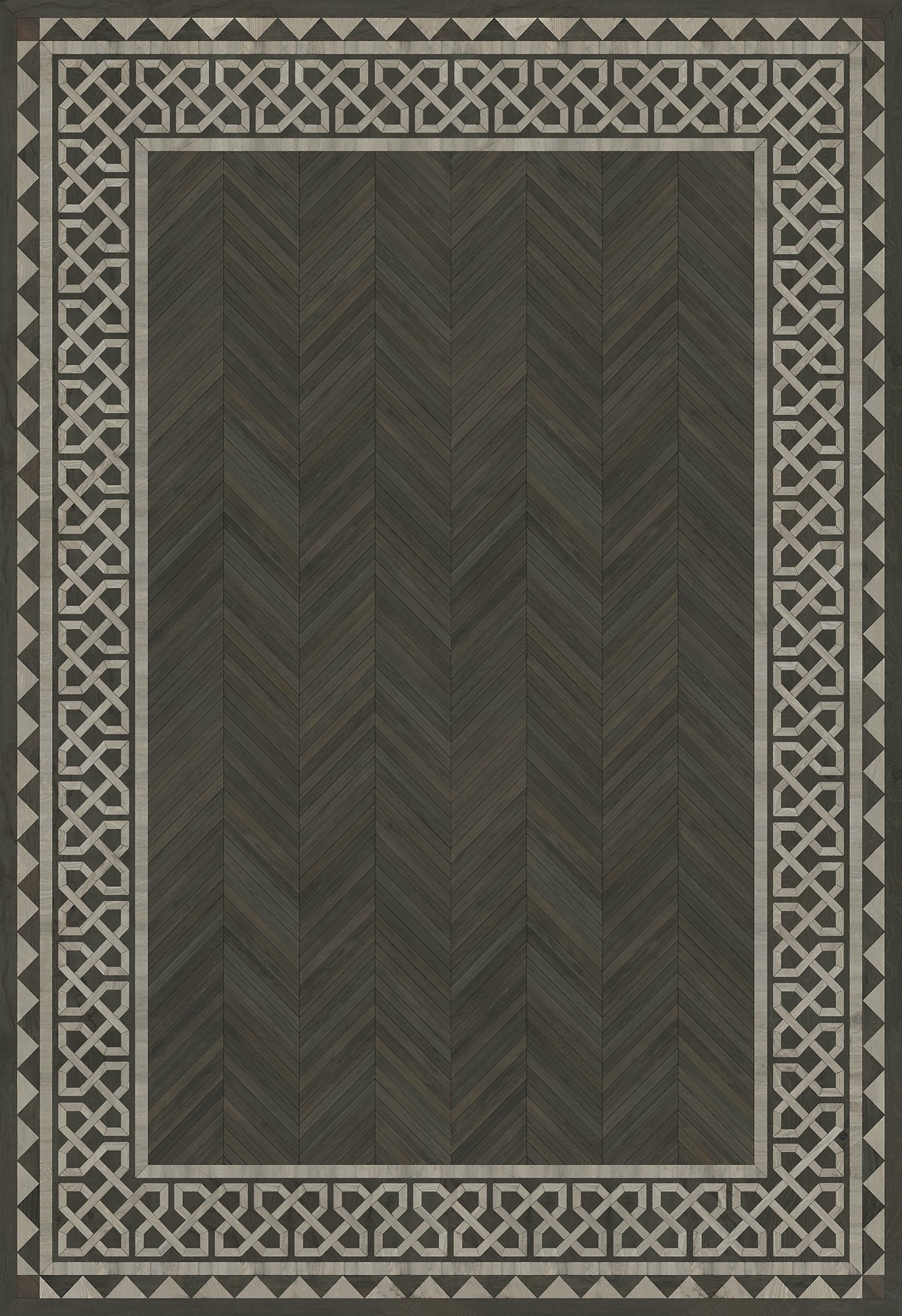 Artisanry - University - Duke 120x175 Vintage Vinyl Floorcloth