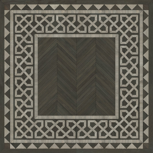 Artisanry - University - Duke 36x36 Vintage Vinyl Floorcloth