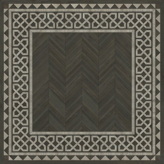Artisanry - University - Duke 60x60 Vintage Vinyl Floorcloth