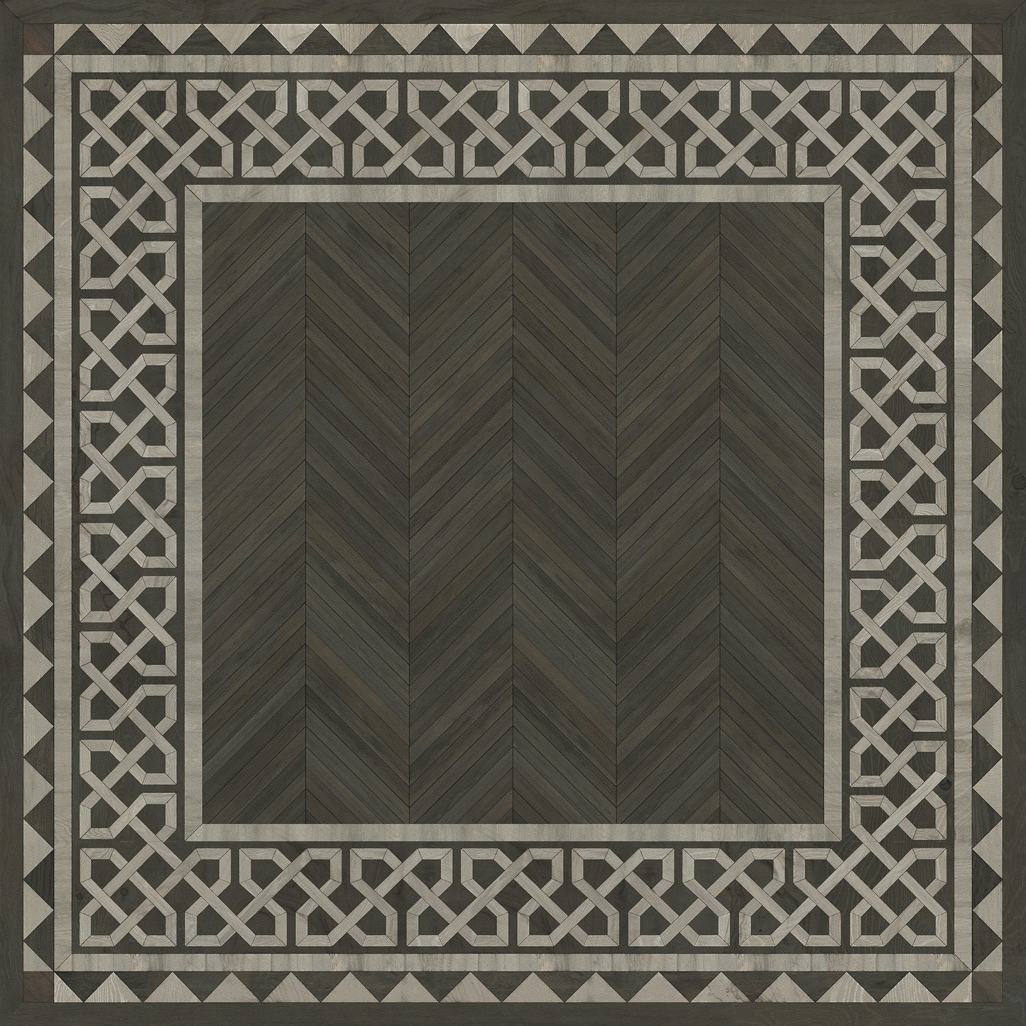 Artisanry - University - Duke 72x72 Vintage Vinyl Floorcloth