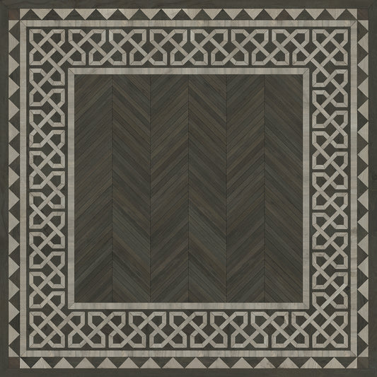 Artisanry - University - Duke 72x72 Vintage Vinyl Floorcloth