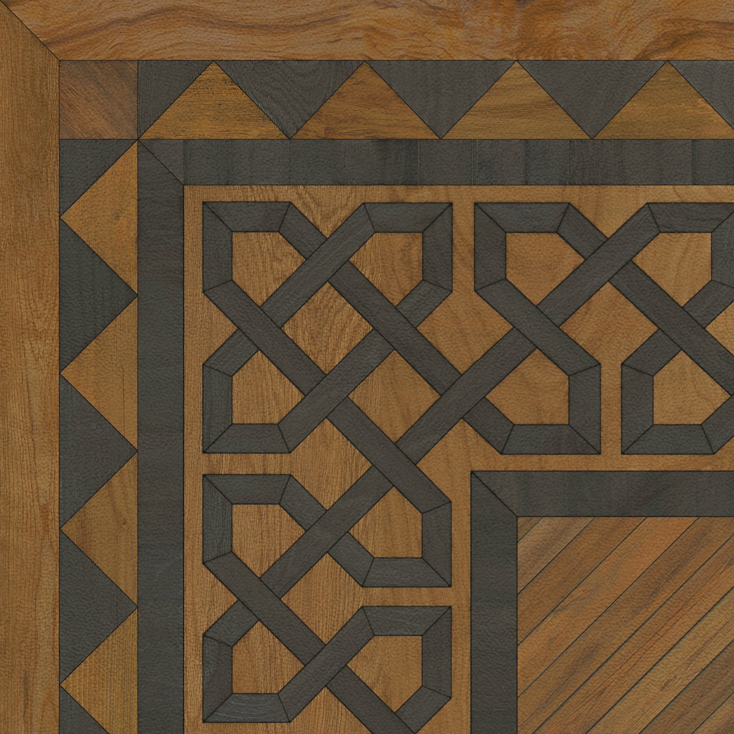Artisanry - University - Dulwich 38x56 Vintage Vinyl Floorcloth