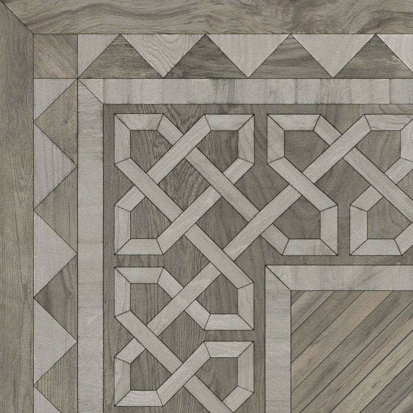 Artisanry - University - Glasgow 38x56 Vintage Vinyl Floorcloth