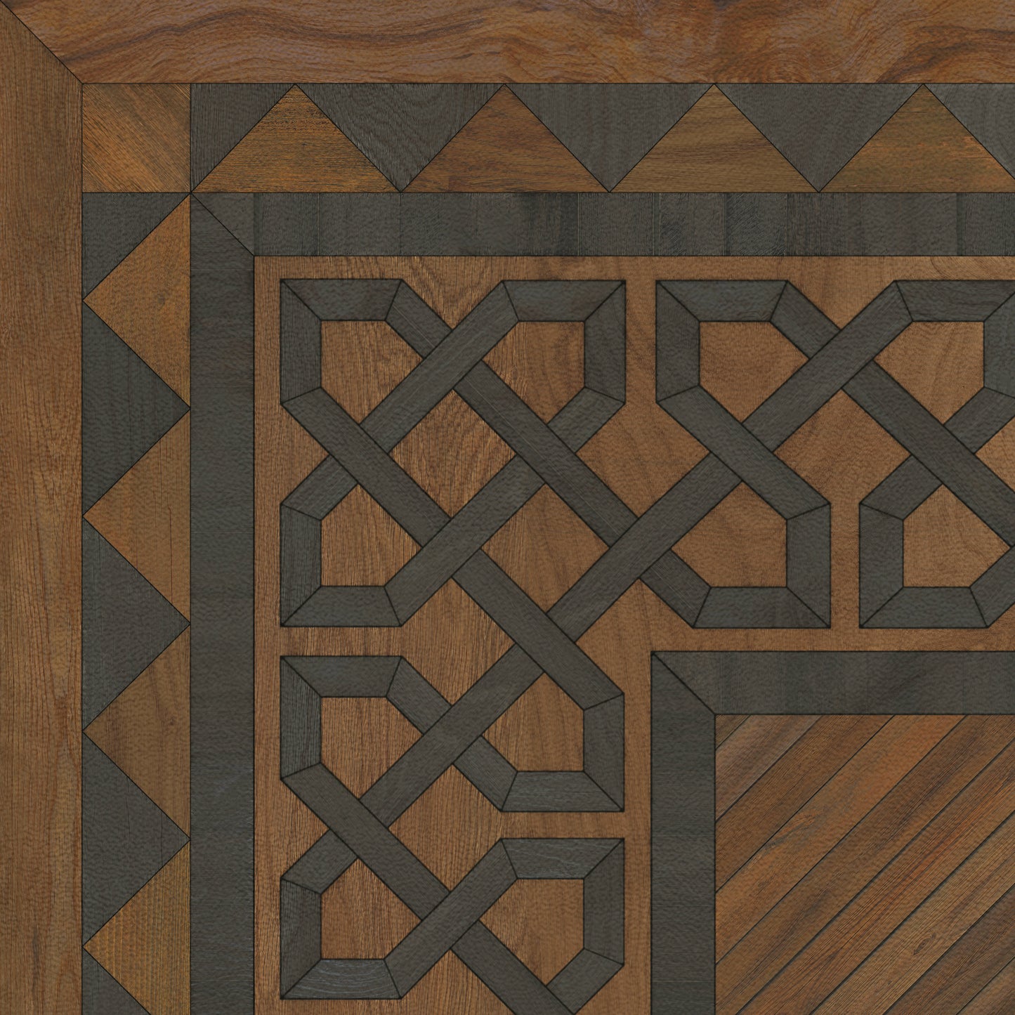 Artisanry - University - Oxford 38x56 Vintage Vinyl Floorcloth