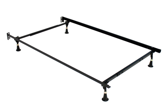 Atlas-Lock Keyhole Glides Bed Frame Twin/Full with 4 Glides