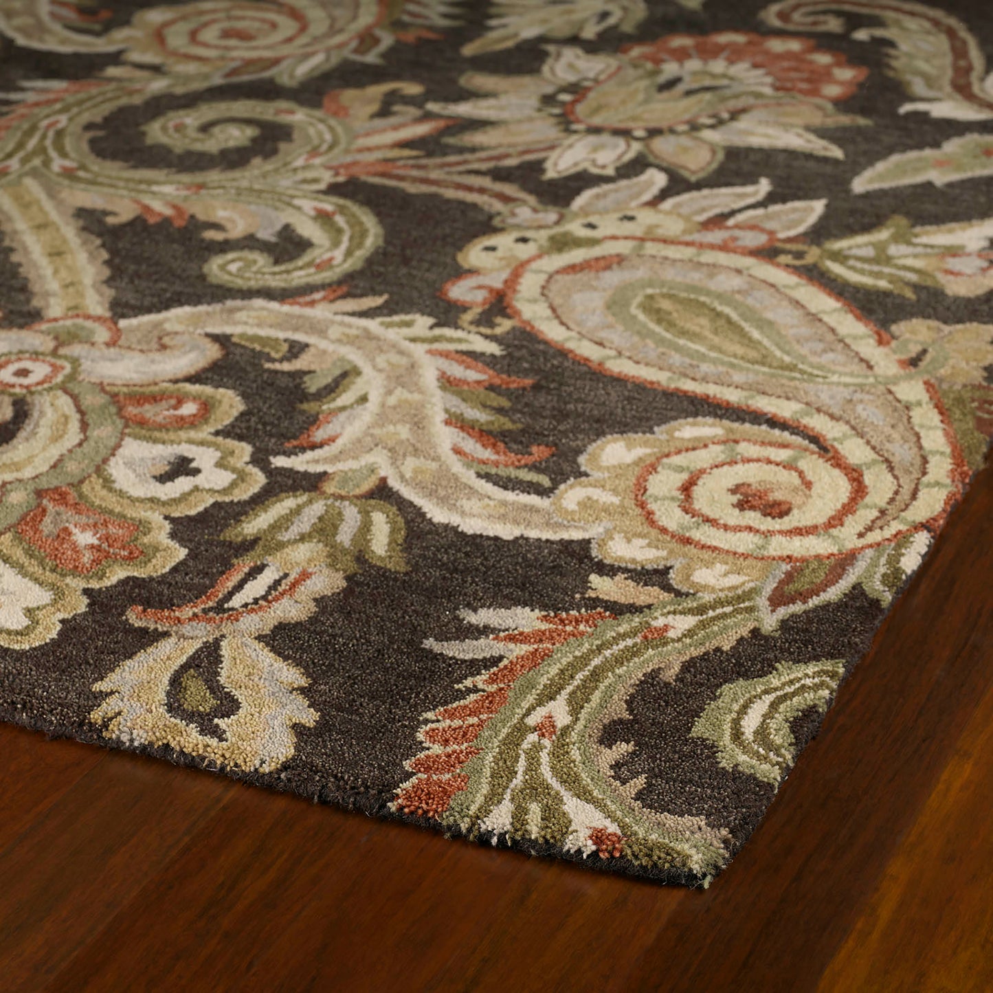 Kaleen Helena Collection Dark Chocolate Area Rug 12' x 15'