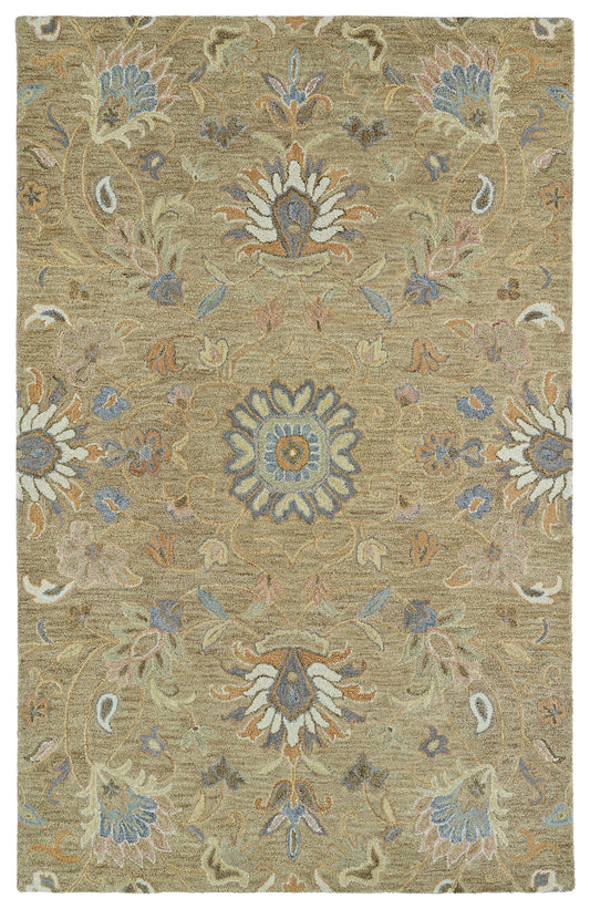 Kaleen Helena Collection Lt Brown MilkChocolate Area Rug 8' x 10'