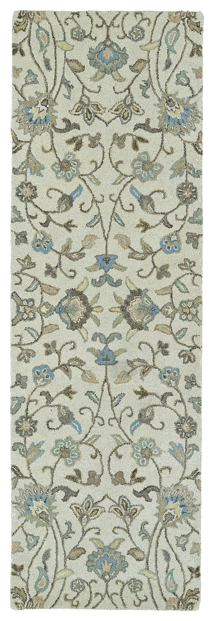 Kaleen Helena Collection Light Beige Throw Rug 2' x 3'