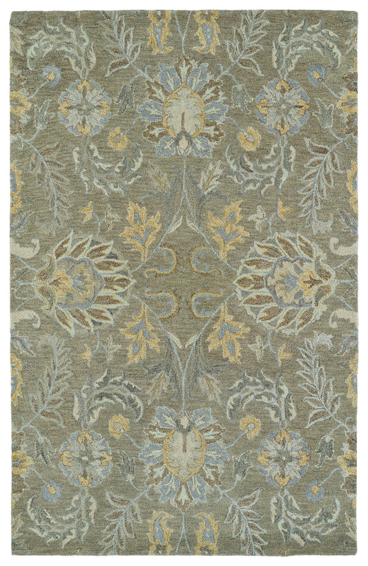Kaleen Helena Collection Sage MilkChocolate Area Rug 12' x 15'