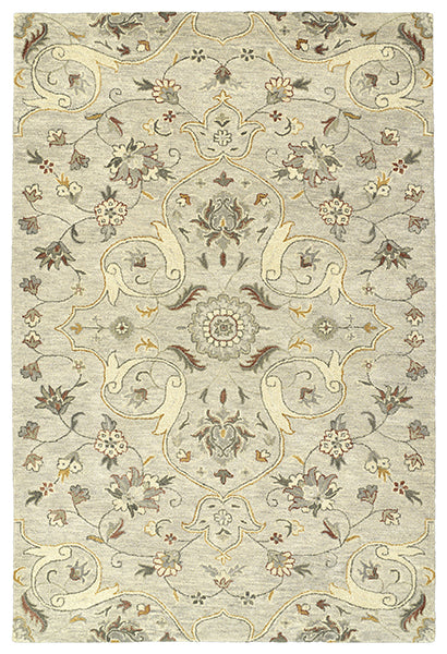 Kaleen Helena Collection Light Mushroom Area Rug 9' x 12'