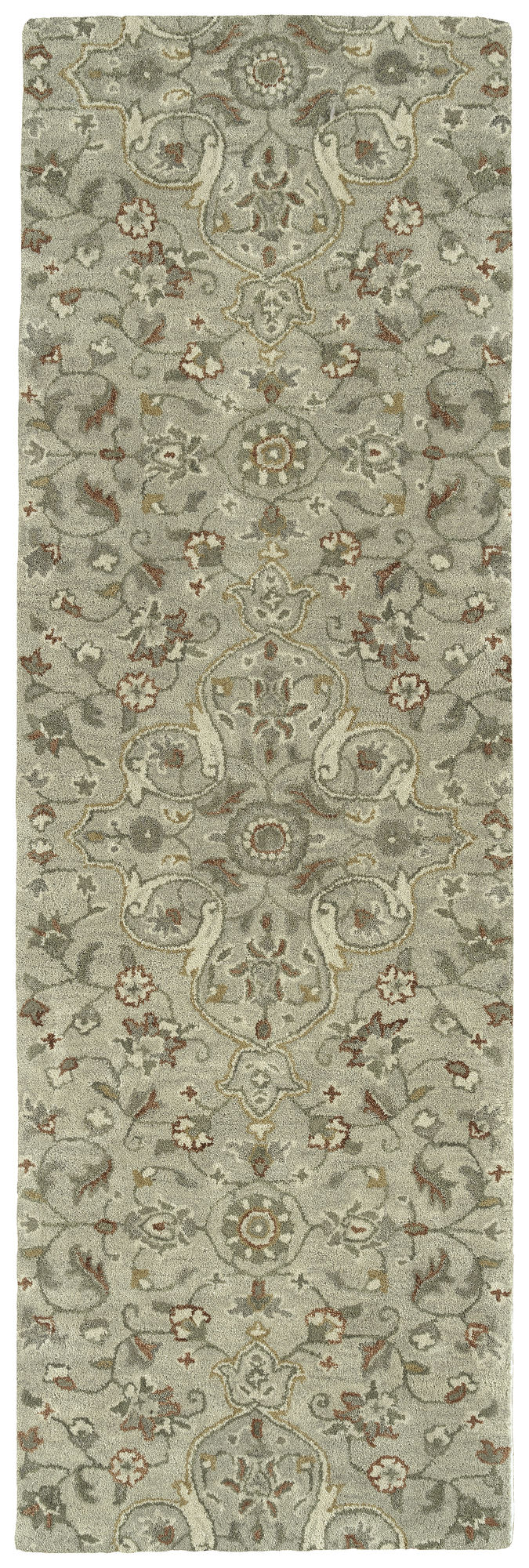 Kaleen Helena Collection Light Mushroom Throw Rug 2' x 3'