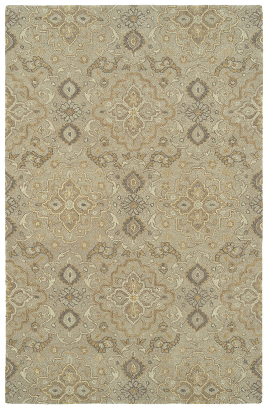 Kaleen Helena Collection Light Sand Area Rug 9' x 12'