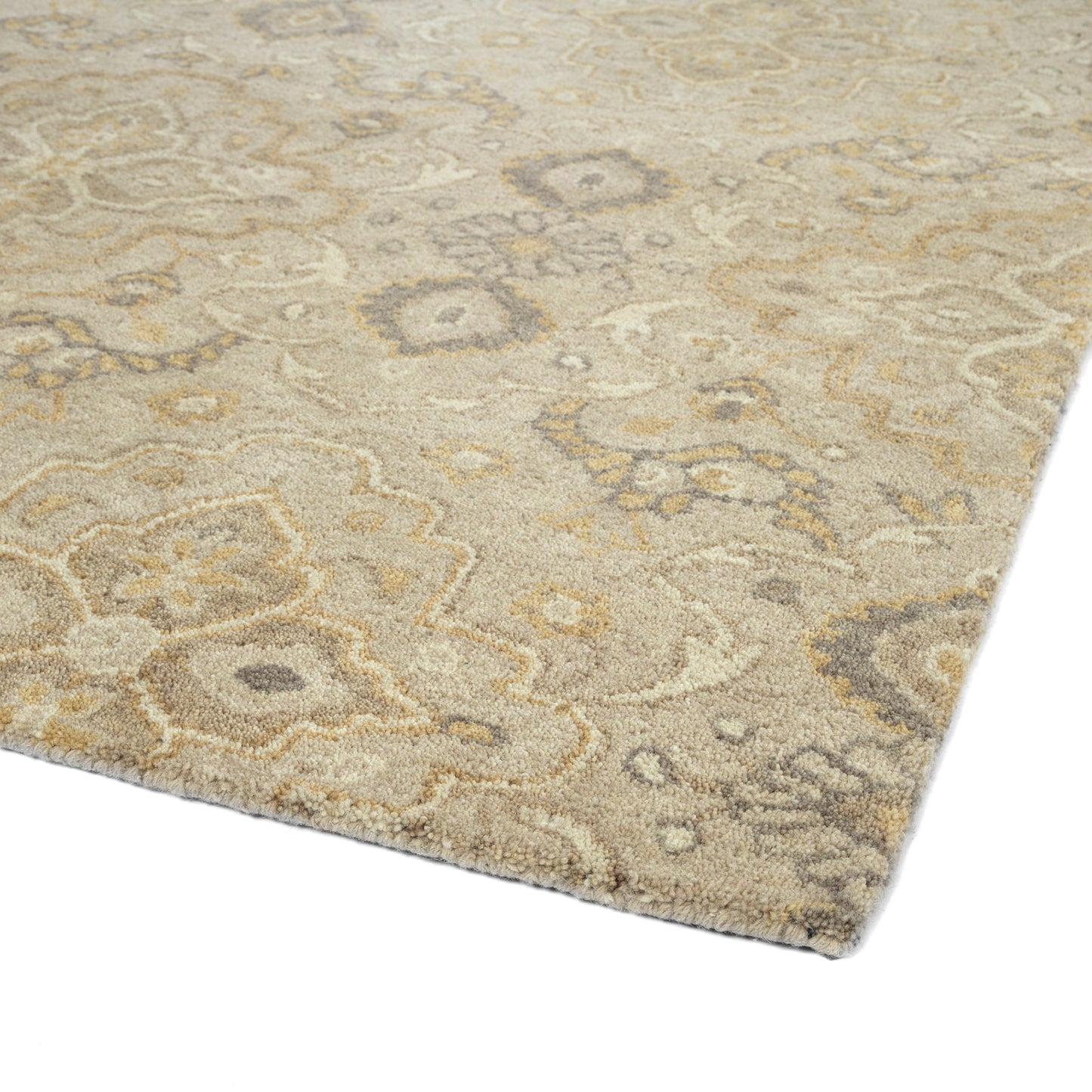 Kaleen Helena Collection Light Sand Area Rug 8' x 10'