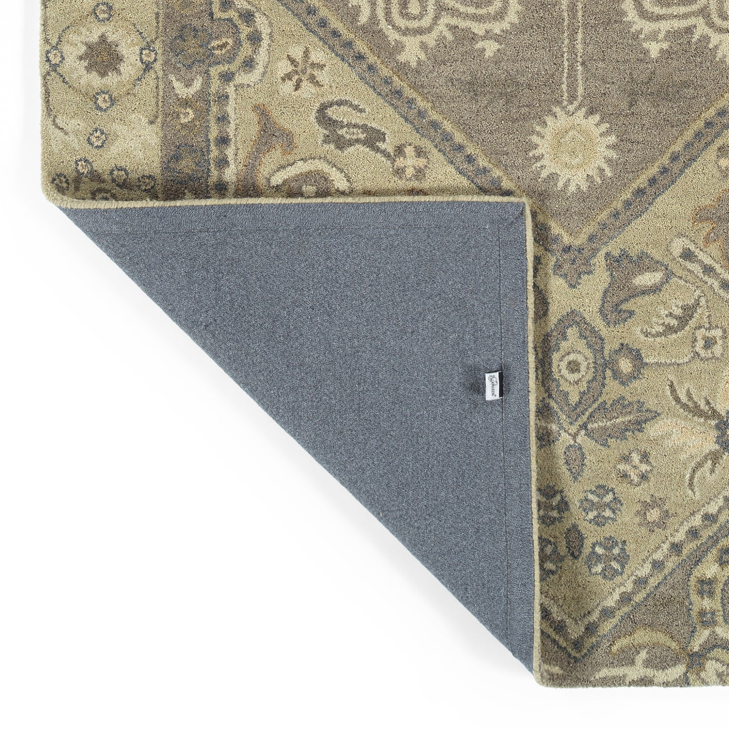 Kaleen Helena Collection Gray Taupe Runner 2'6" x 8'