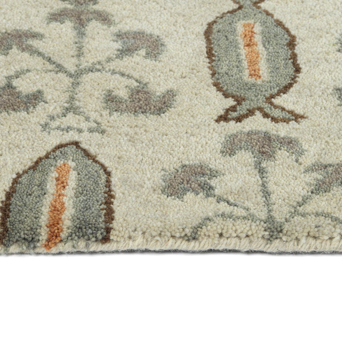 Kaleen Helena Collection Ivory Gray Area Rug 9' x 12'