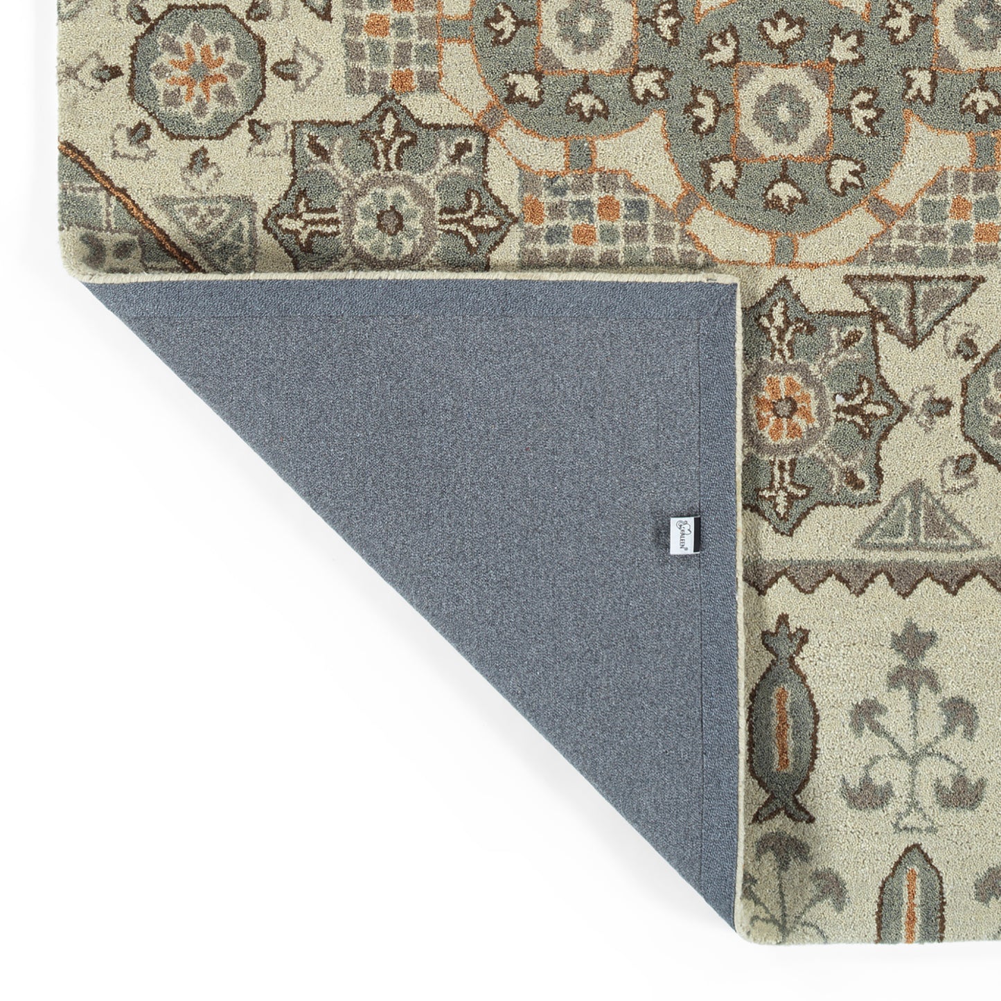 Kaleen Helena Collection Ivory Gray Area Rug 8' x 10'