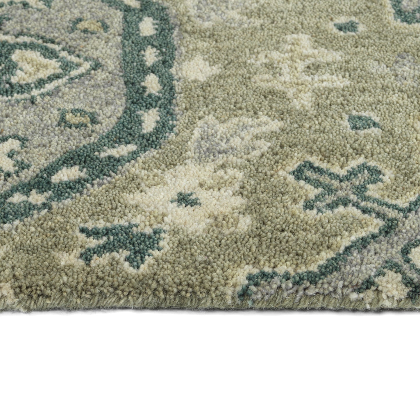 Kaleen Helena Collection Dark Fern Runner 2'6" x 8'