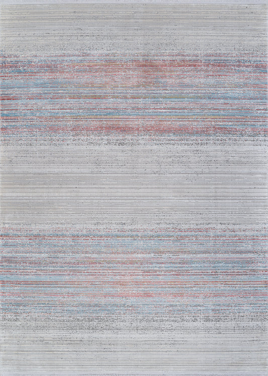 Couristan Siena Ombre Multi-Ivory Rug 5'3" x 7'2"