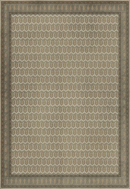 Persian Bazaar - Kintala - Gliabno 120x175 Vintage Vinyl Floorcloth