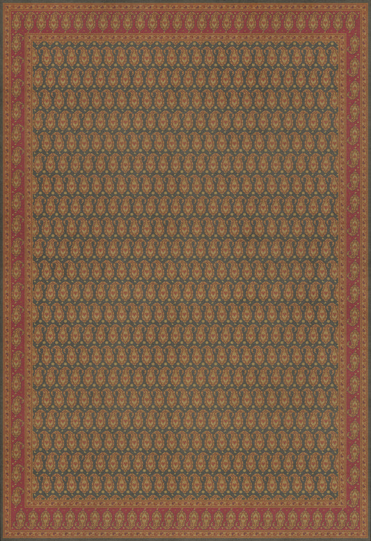 Persian Bazaar - Kintala - Lolo 120x175 Vintage Vinyl Floorcloth