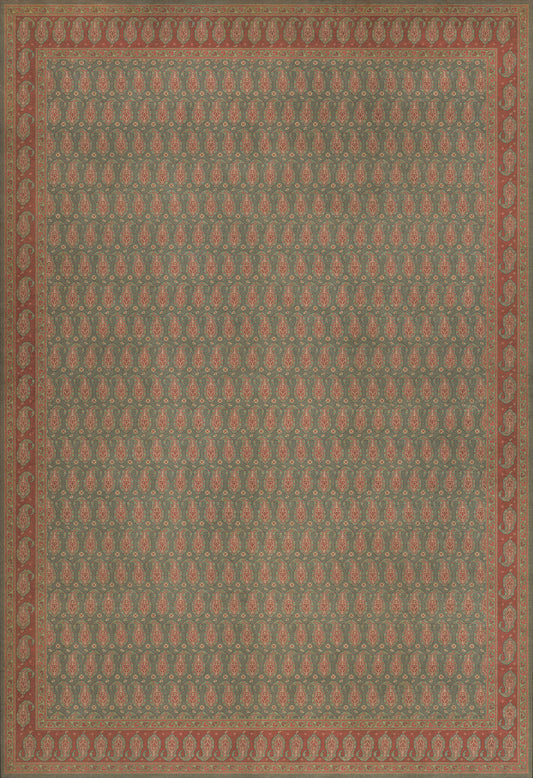 Persian Bazaar - Kintala - Mora 120x175 Vintage Vinyl Floorcloth