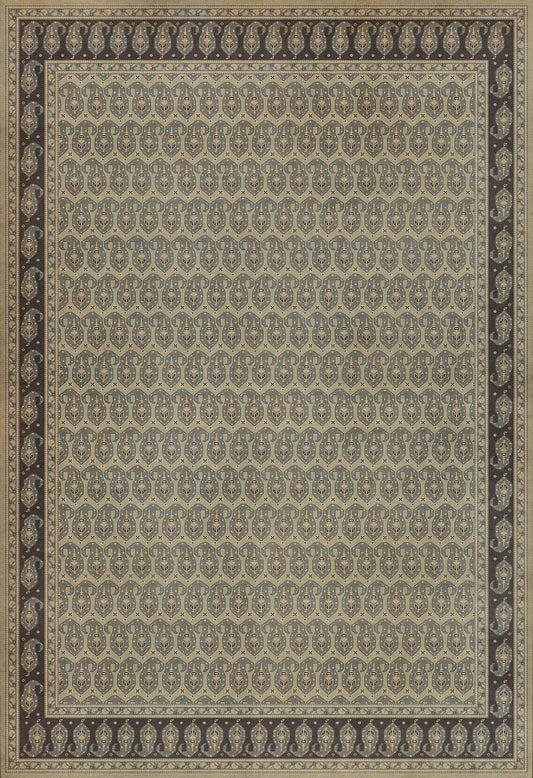 Persian Bazaar - Kintala - Nivasi 96x140 Vintage Vinyl Floorcloth