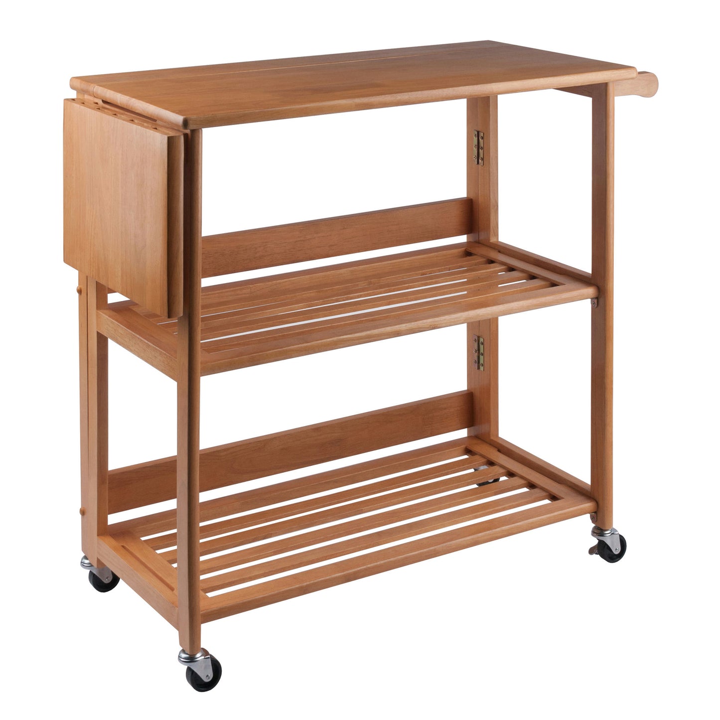 Radley Kitchen Cart, Foldable, Light Oak