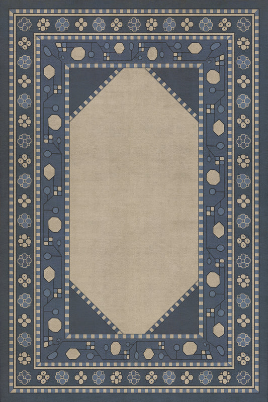 Persian Bazaar - Lombalo - Gradaren 20x30 Vintage Vinyl Floorcloth