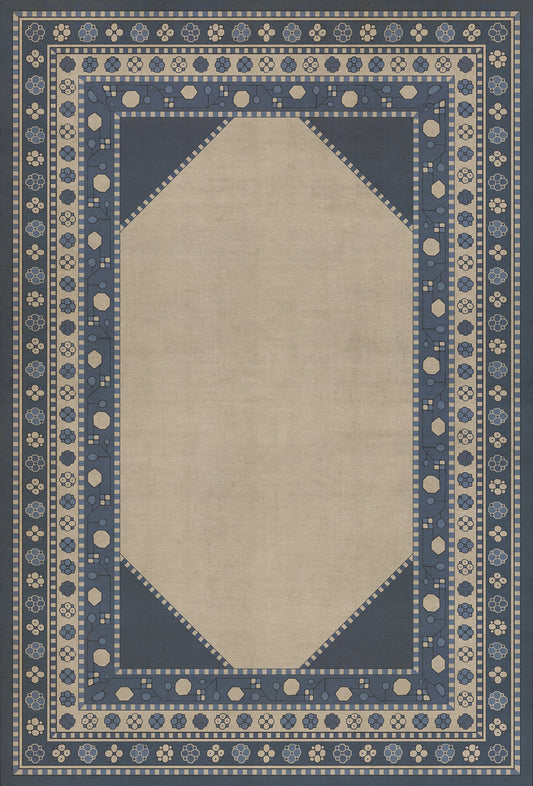 Persian Bazaar - Lombalo - Gradaren 38x56 Vintage Vinyl Floorcloth