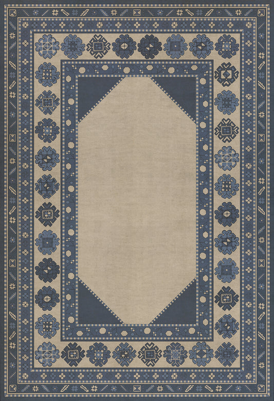 Persian Bazaar - Lombalo - Gradaren 52x76 Vintage Vinyl Floorcloth